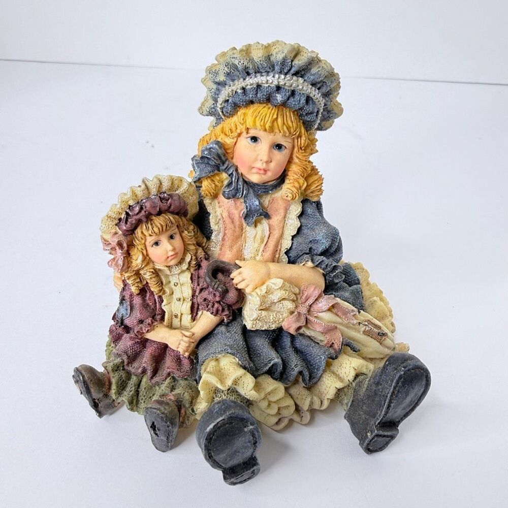 Yesterday’s Child Dollstone Collection Victoria with Samantha #3502 Boyd’s Bears